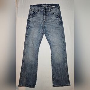 Wrangler Retro Slim Boot Cut Jeans Mens Tag 30x30 (30x28.5) Blue